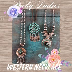 🌷 Charm Necklace Western Boho Fashion Jewelry